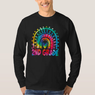Krawatte Dye Lehrer Mädchen zurück zur Schule Rege T-Shirt