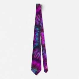Krawatte-Dye Men's Krawatte in Purples, Blues und 