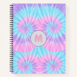 Krawatte-Dye-Notebook in Rosa und Lilac Notizbuch