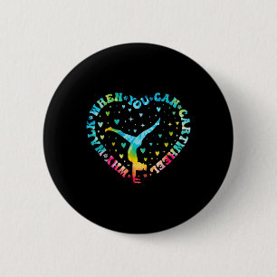 Krawatte Farbe Herzkartrader Gymnastik Cheerleader Button