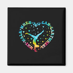 Krawatte Farbe Herzkartrader Gymnastik Cheerleader Magnet