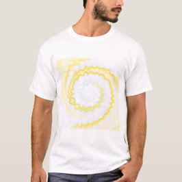 Krawatte-farbig-gelb-groovy funky T-Shirt