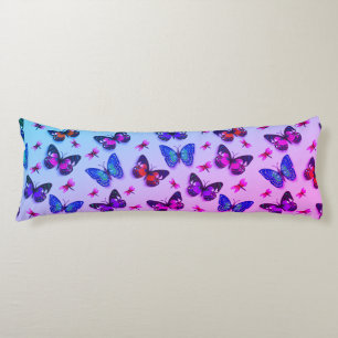 Krawatte-Farbstoff Butterfly PrintBody Kissen