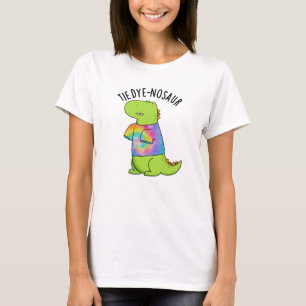 Krawatte-Farbstoff-Nosaur Funny Dinosaur Pun T-Shirt
