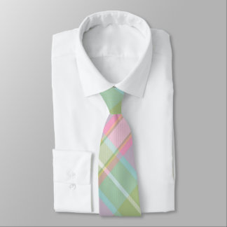 Krawatte für karierte Männer - mehrfache Frühlings