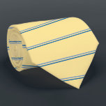 Krawatte für Limone und blaue Streifen der Muster-<br><div class="desc">Krawatte für Limone und blaue Streifen der Muster-Krawatte</div>