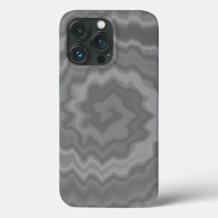 Krawatte grau gefärbt Groovy funky Retro Swirt Vin Case-Mate iPhone Hülle