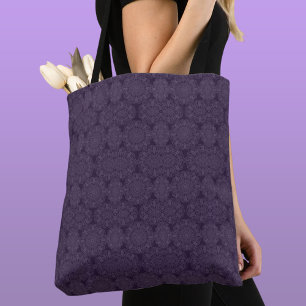 Krawatte-in-Purpura-Muster waren Refraktion Tasche
