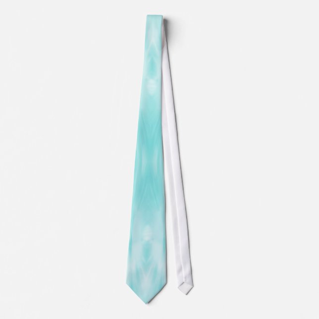 Krawatte Kaboom Stretch - Aqua (Vorderseite)