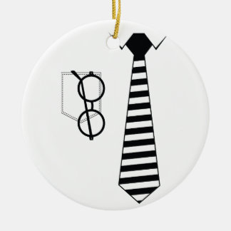 Krawatte Keramik Ornament