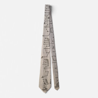 Krawatte mit Handkopie von Bach von Tony Cimino
