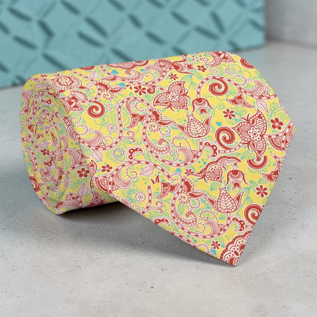 Krawatte mit Paisleymuster (Von Creator hochgeladen)