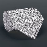 Krawatte mit schwarzem und weißem Herzen<br><div class="desc">Jede Krawatte, die nicht vorn und hinten gedruckt wird, kann von Ihnen so angepasst werden, dass sie auch auf der Rückseite gedruckt werden kann. Scrollen Sie einfach nach unten und klicken Sie auf "Weiter anpassen" im Fenster Vorlagenzuordnung anpassen, alle auswählen und kopieren und dann die Rückseite auswählen und einfügen.</div>