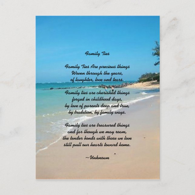 Krawatte Postkarte (Vorderseite)