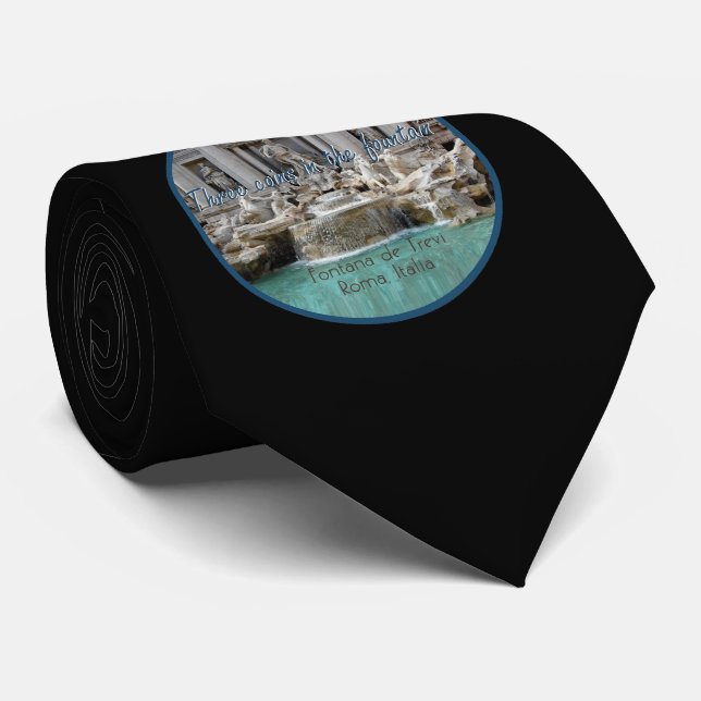 Krawatte ROMS Italien (Gerollt)