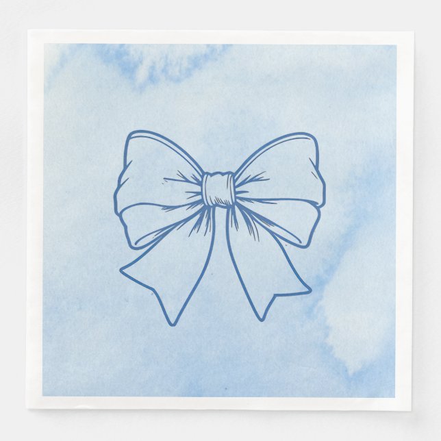 Krawatte Serviette (Vorderseite)