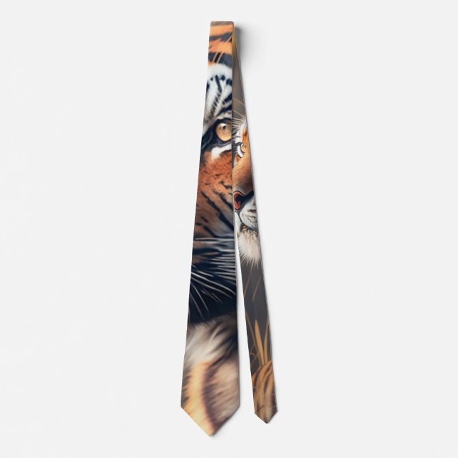 Krawatte Tiger in der Natur (Vorderseite)