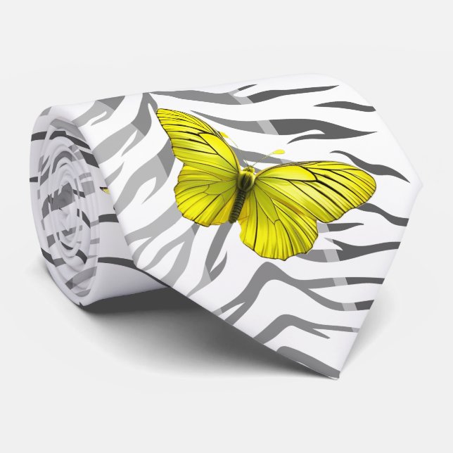 Krawatte, Tiger  Krawatte (Gerollt)