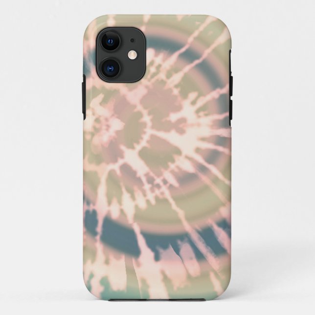 Krawatte und Färbung Case-Mate iPhone Hülle (Rückseite)