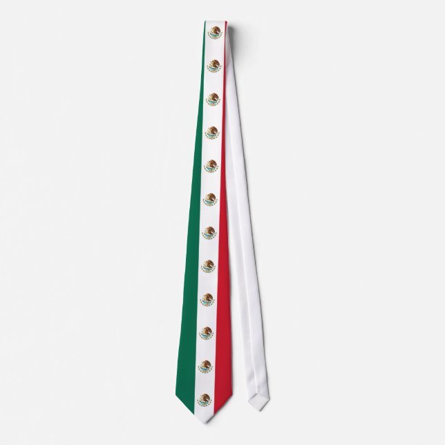 Krawatte unter mexikanischer Flagge (Vorderseite)