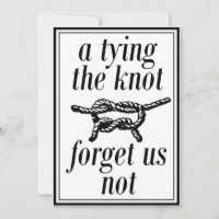 Krawatte verbindet den Knoten Save the Date Hochze