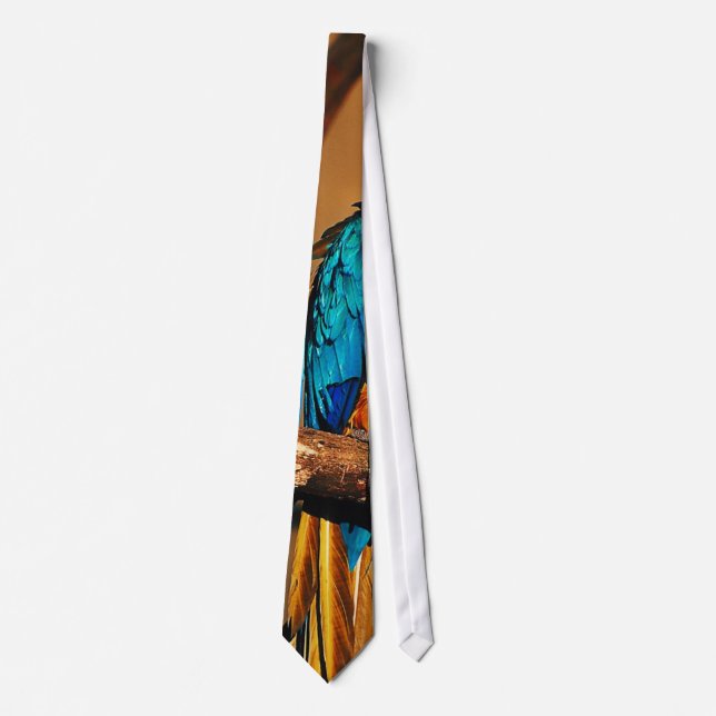 Krawatte von Blauen und Goldbarsch (Vorderseite)