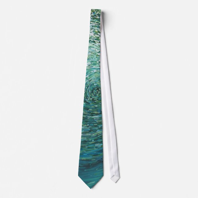 Krawatte von Circling Wave Silk von Margaret Juul (Vorderseite)