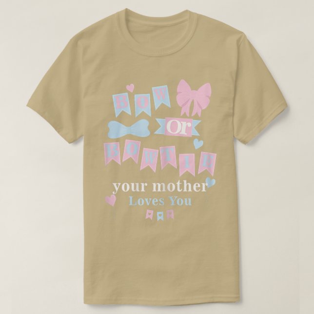 Krawatte von Frauen oder Mädchen Ihrer Mutter Lieb T-Shirt (Design vorne)