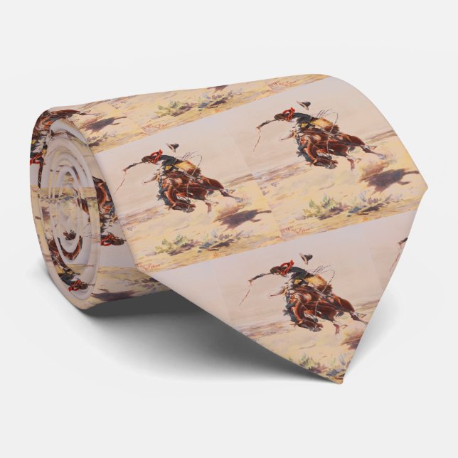 Krawatte Westerndie Vintage der (Gerollt)