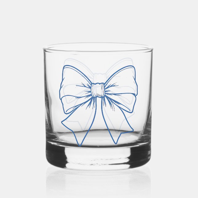 Krawatte Whiskyglas (Vorderseite)
