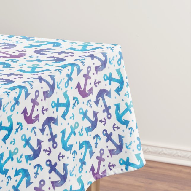 Krawatten-Anker-Muster 2 Tischdecke (Beispiel)