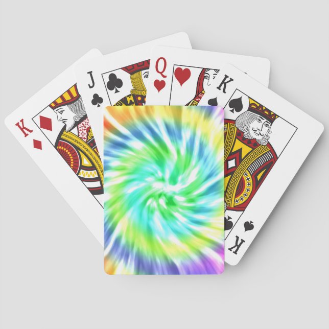 Krawatten-Entwurfs-Spielkarten Spielkarten (Rückseite)