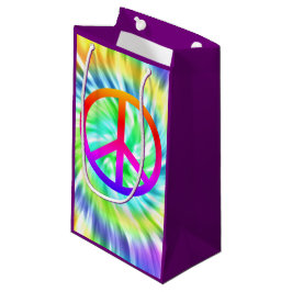 Krawatten-Friedenszeichen-Geschenk-Tasche Kleine Geschenktüte