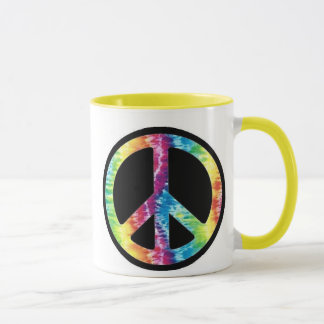Krawatten-Friedenszeichen-Tasse Tasse