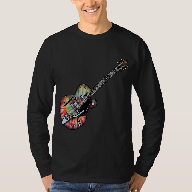Krawatten-Gitarre T-Shirt (Vorderseite)
