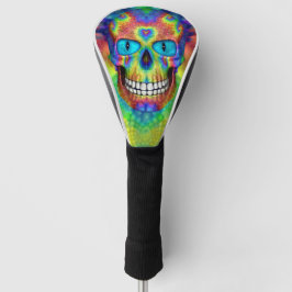 Krawatten-Schädel-tote Zombie-Fahrer-oder Golf Headcover