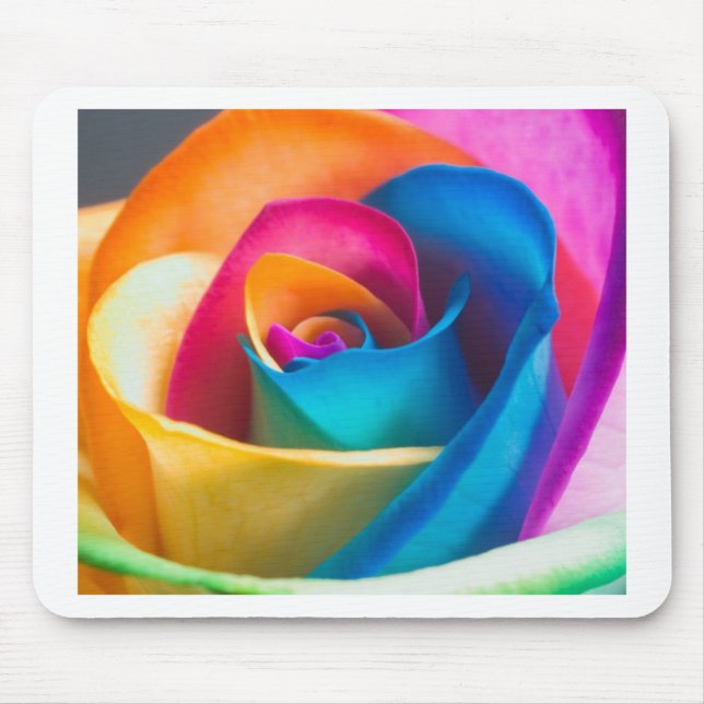 Krawatten-Single-Rose Mousepad (Vorne)