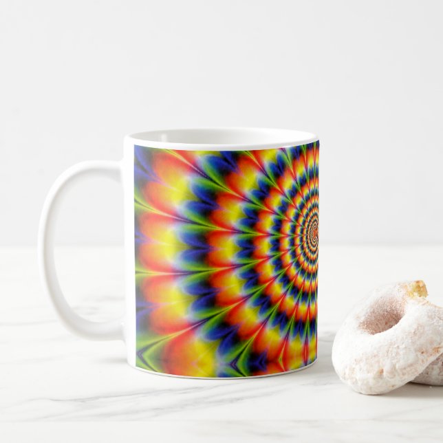 Krawatten-Tasse Kaffeetasse (Mit Donut)