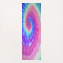 Krawatten-Yoga-Matten-Regenbogen-Spirale