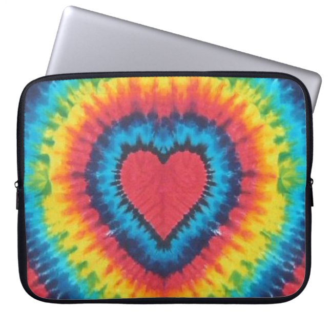 Krawattenherz-Laptophülse Laptopschutzhülle (Vorderseite)