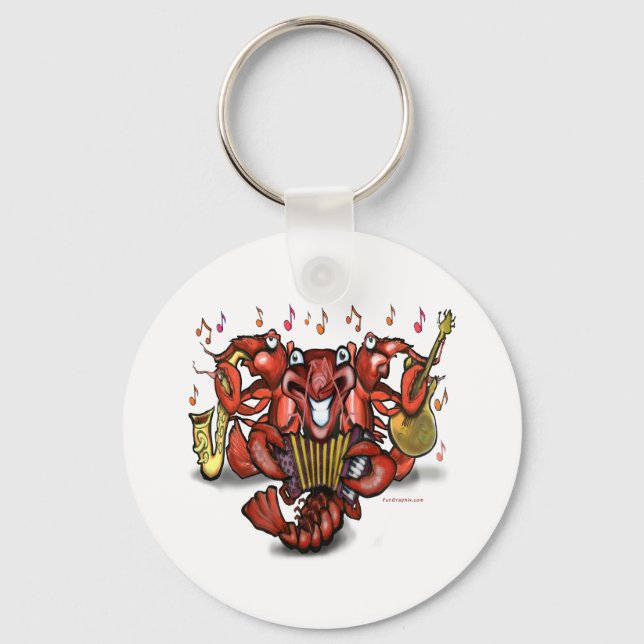 Krawfischband Schlüsselanhänger (Vorderseite)