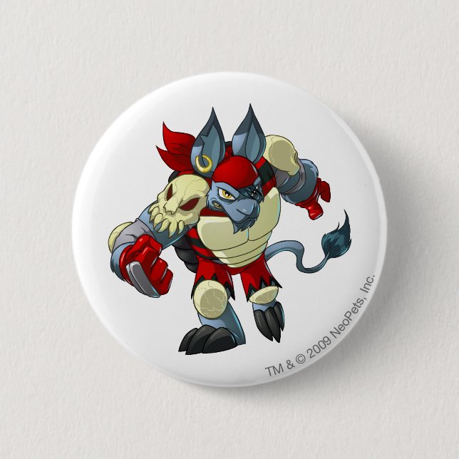 Krawk Insel-Team-Kapitän 2 Button (Vorderseite)