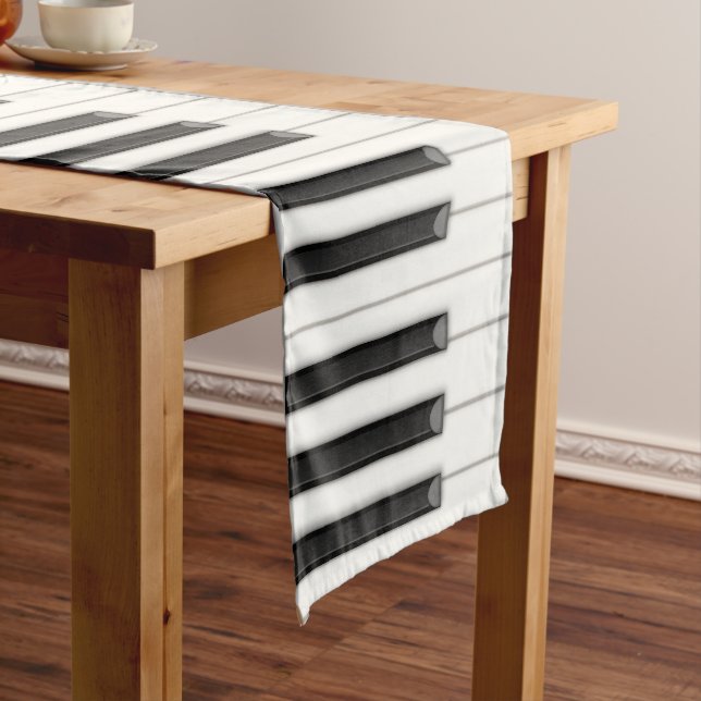 KRealistic Piano Keys 16"x90" Tischläufer (Beispiel)