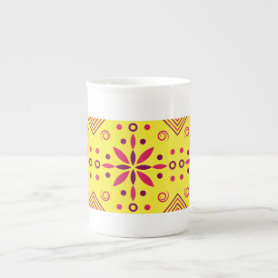 Kreativ gestaltete moderne Tasse