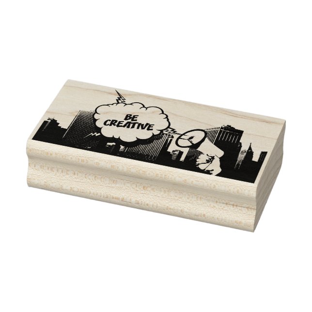 Kreativ sein gummistempel (Stempel)