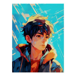 Kreative Anime-Wandkunst   Jungen 18 Poster