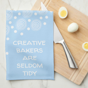 Kreative Bäcker sind selten Tidy Pastel Geschirrtuch
