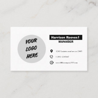kreative benutzerdefinierte eigene Icons Logo Visitenkarte