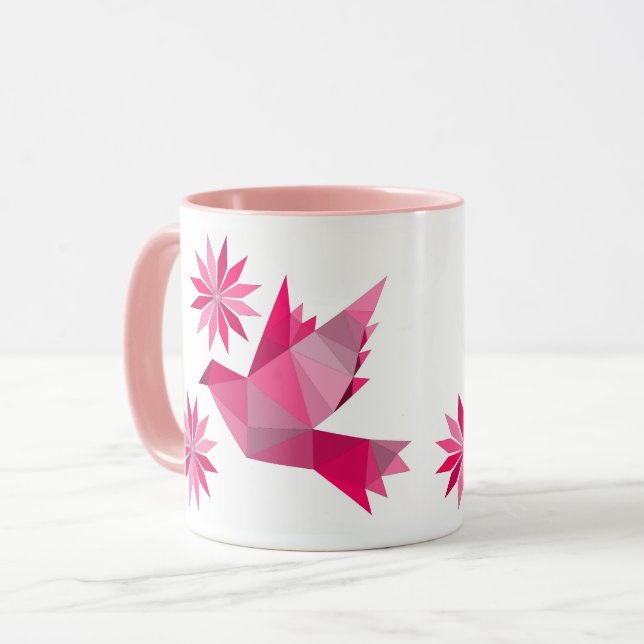 KREATIVE BIRD-TASSE FÜR DERZEIT TASSE (Vorderseite Links)