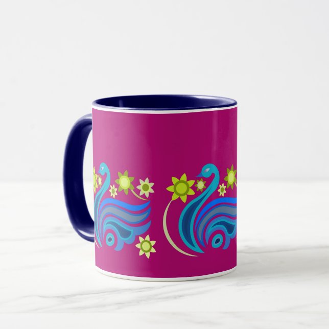 KREATIVE BIRD-TASSE FÜR DERZEIT TASSE (Vorderseite Links)